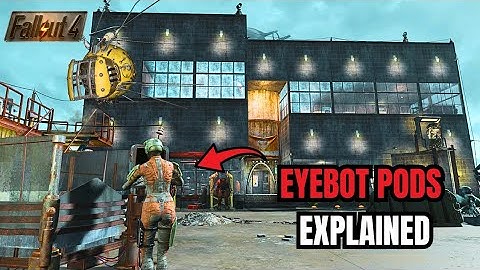 How to Use Eyebot Pods to Scavenge Materials - Fallout 4 Guide