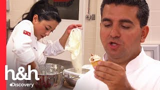 Buddy e Joey avaliam os cupcakes dos confeiteiros | Batalha dos Confeiteiros | Discovery H&H Brasil