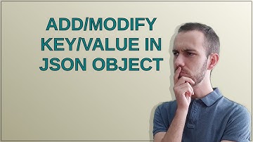 Unix: Add/modify key/value in json object