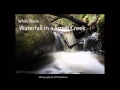 Small water fall sound relaxing white noise bruit blanc for sleep focusing and relaxation