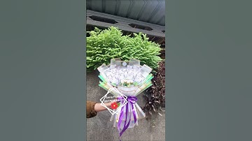 buket uang untuk yang tersayang #buket #buketuang #annaflorist #video #shorts #fypシ