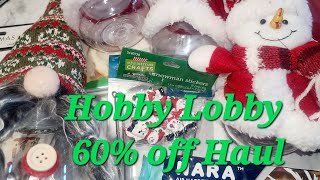 Hobby Lobby 60% off