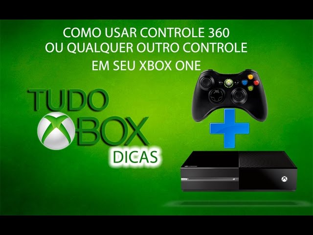 Como utilizar controles do Xbox 360 no Xbox One