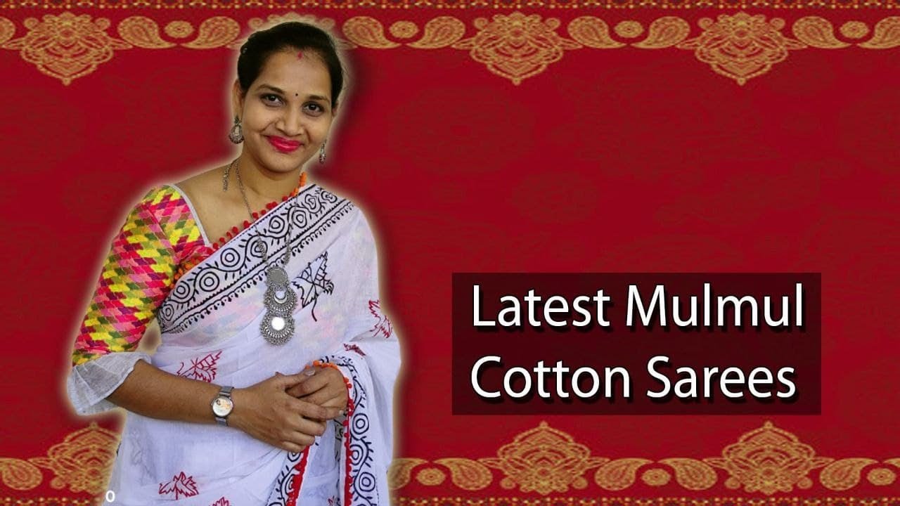 Wholesale Mulmul Cotton Sarees || kalamkari Silk printed sarees with price  || Kota Cotton Sarees - YouTube