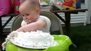 Ruby's First 1st Birthday Party Part 2