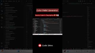 THIS Tool Creates PERFECT Color Palettes Code Sikho with AJ Code Sikho with AJ