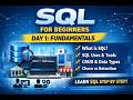 ✅ SQL for Beginners | Day 1 – Introduction to SQL & Database Concepts