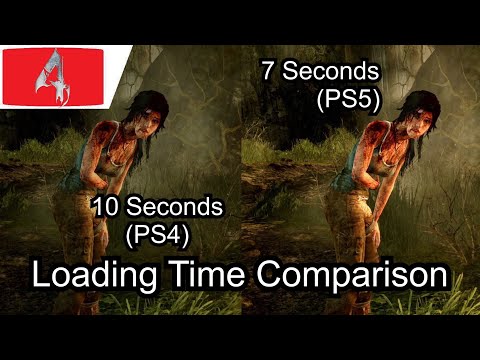 Tomb Raider Definitive Edition PS4 vs PS5 Backward Compatibility Load Time Comparisons