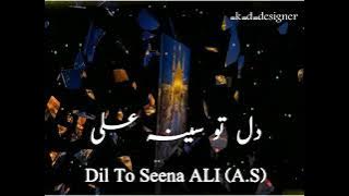 hai Muhammad mera Dil to Sina ali