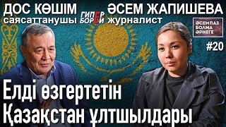 картинка: Дос КӨШІМ: Ұлтшылдар, Қосанов, Жаңа Қазақстан мен Мәскеуге жалтақтау – Әсемпаз болма әрнеге № 20