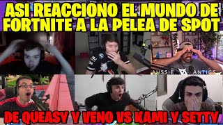 ASI REACCIONO LA GENTE AL CONTESTEO DE SPOT DE VENO Y QUEASY A KAMI Y SETTY EN LA ULTIMA PARTIDA