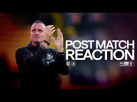 Hayen Delighted With Win At Vicarage Road | REACTION | Watford 0-4 Burnley