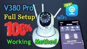 V380 Pro IP-camera Volledige configuratie | Wifi-wachtwoord opnieuw instellen | Taal wijzigen | C...