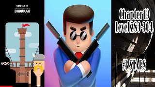 Mr Bullet - Spy Puzzle Chapter 19 Drakkar Level 289 to 304 - 3 Stars Walkthrough screenshot 4