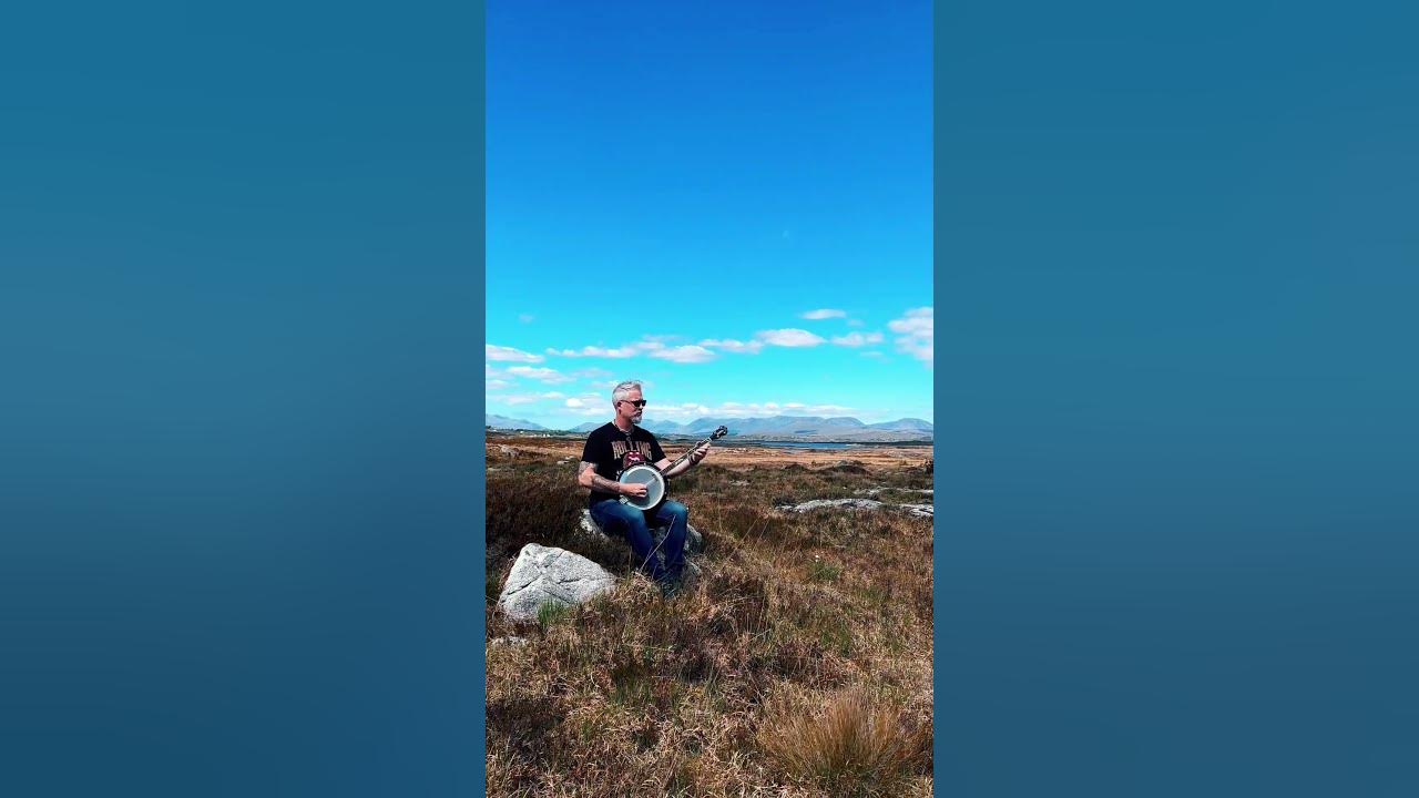 The Rose in the Heather in the heather! #banjo #connemara #ireland
