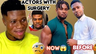 Nollywood Male Actors Who Allegedly Did Cosmetic Surgery (Before & After)