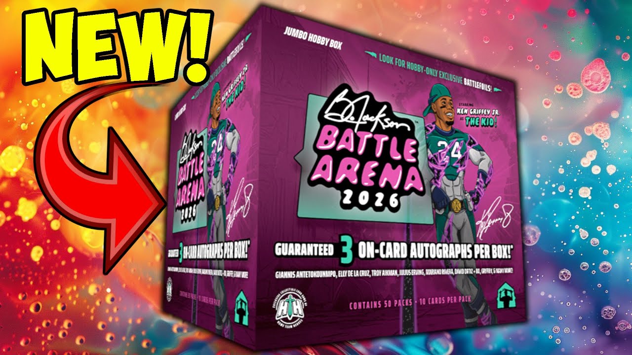 Buttle Bo NEW 2026 BO JACKSON Battle Arena JUMBO Box Opening! - YouTube
