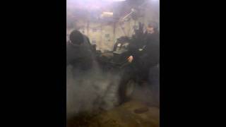 worlds biggest atv burn out
