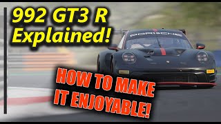 The 992 GT3 R is DIFFERENT than you think - How it works and how to set it up - stable!