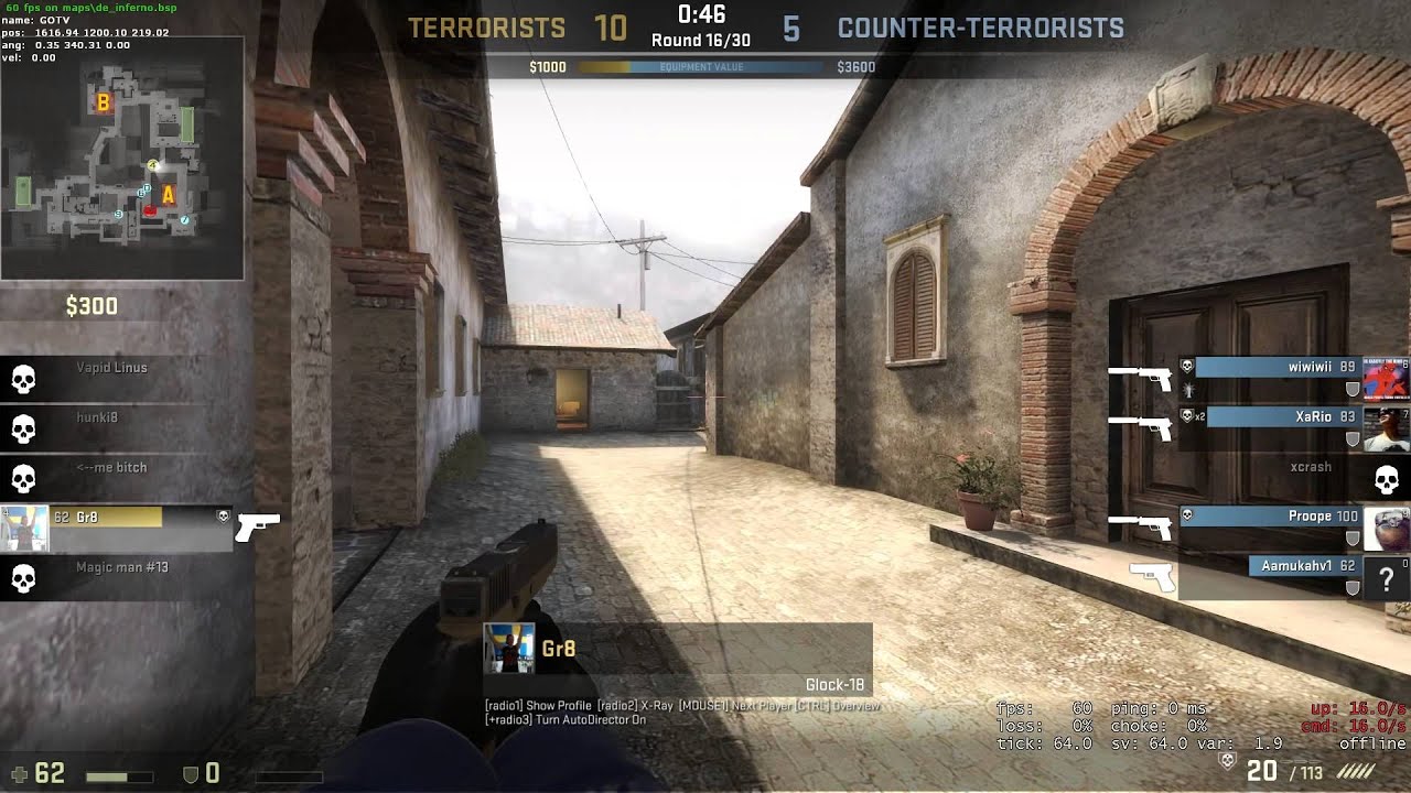 CSGO| 1v5 fail tratt clutch @ matchmaking - by widdz