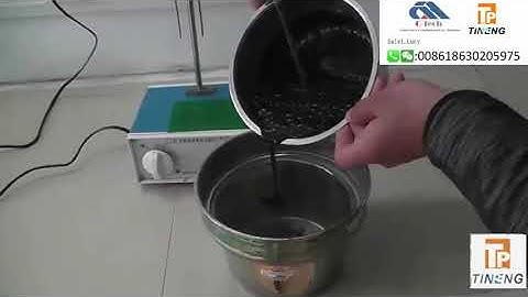 ASTM d244 Lab Bituminous Mixture Emulsified Asphalt Particles Ionic Charge Tester