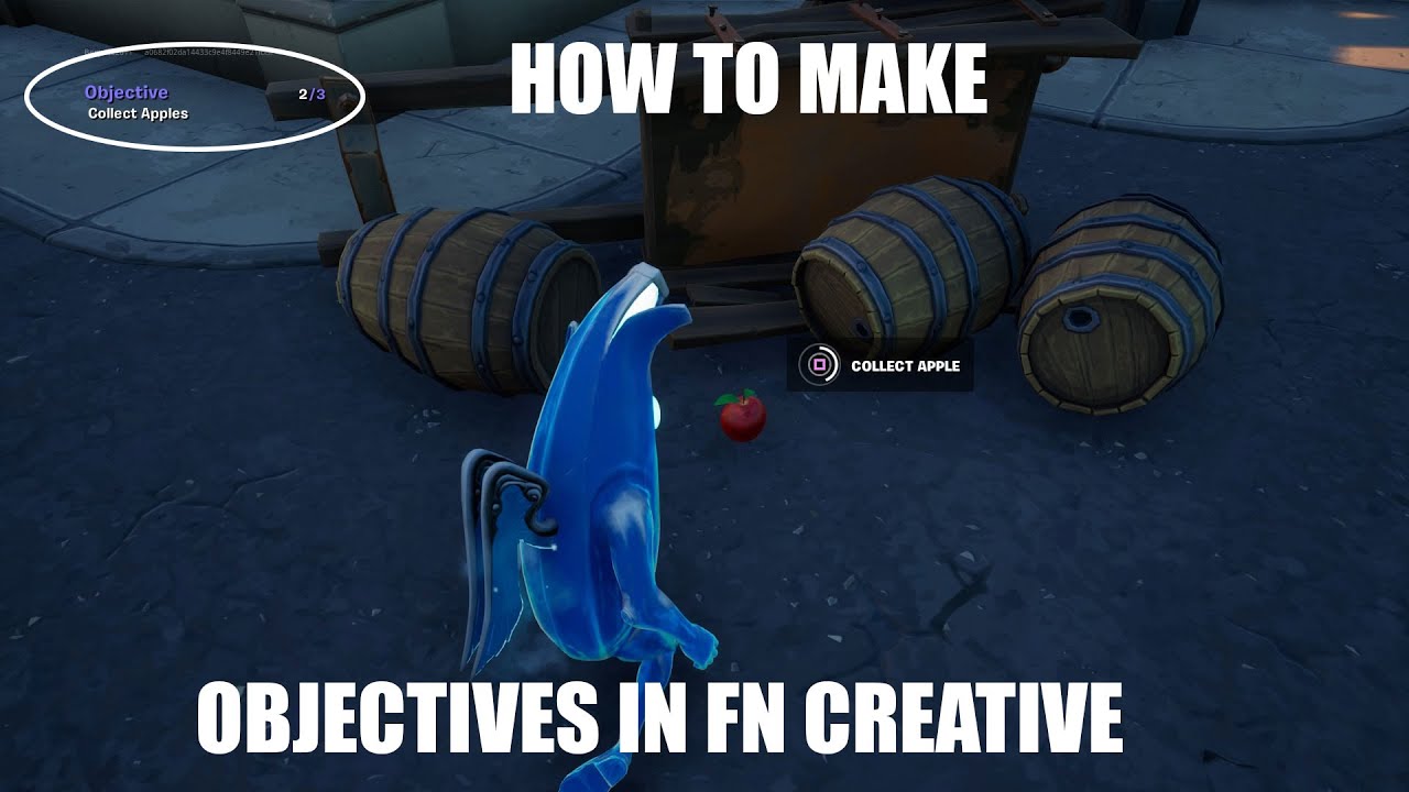 How To Make OBJECTIVES In FORTNITE CREATIVE