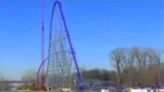 Millennium Force Coaster Construction