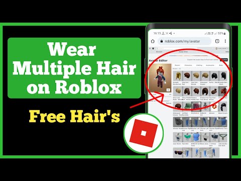 Wear More Than One Hair on Roblox Mobile [ ✓ Solved ] - Alvaro