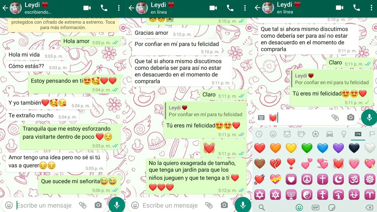 Historia de amor a distancia (historia de Whatsapp)