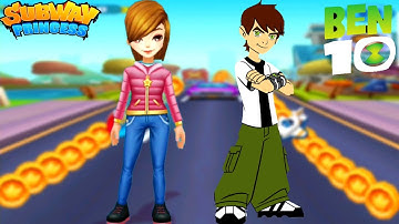 Subway Princess Runner V/S BEN 10 : Up to Speed !!!! - Endless Run | Android/iOS Gameplay HD 2022