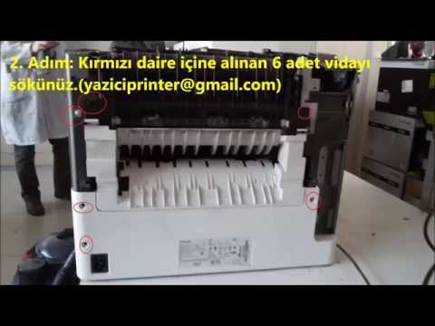 Service Printhead Error (Lexmark T650n Service Printhead Error Onarımı - RESIMLI)