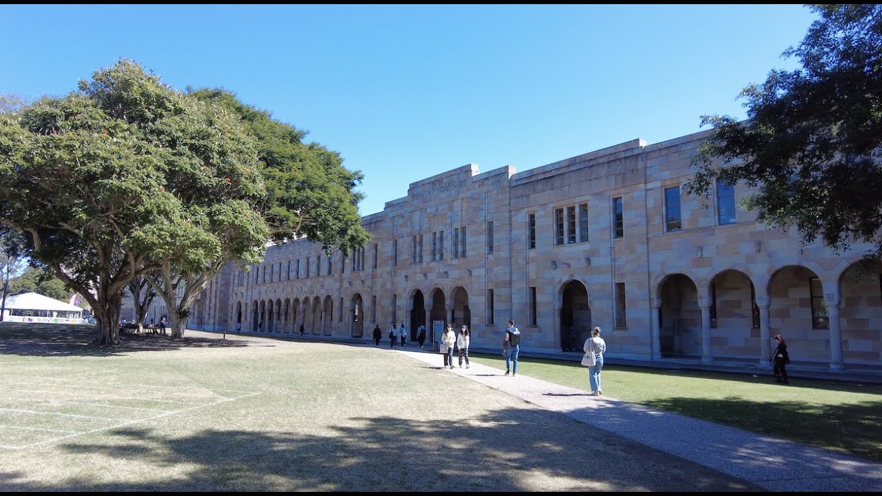 Brisbane - University of Queensland, St Lucia Campus (Walking Tour) 4K ...