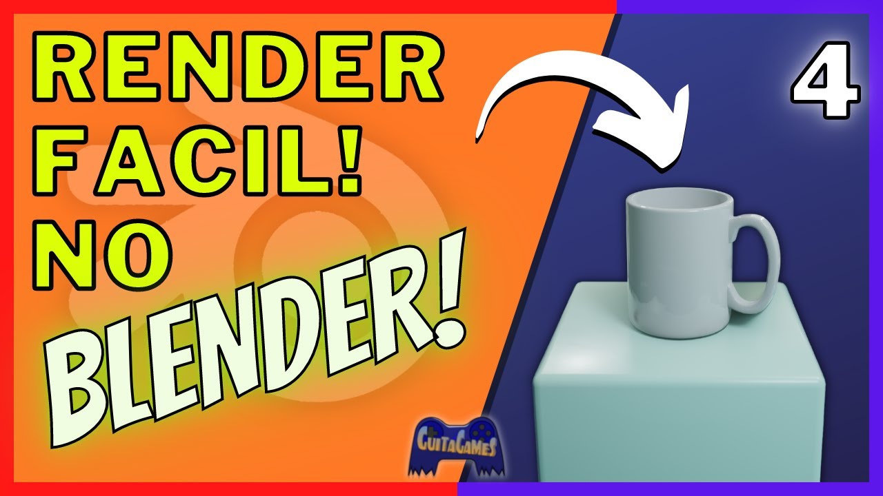 COMO FAZER RENDER FÁCIL E REALISTA NO BLENDER [ Part - 4 ] - YouTube