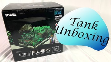 UNBOXING the Fluval Flex 9 Gallon Freshwater Kit