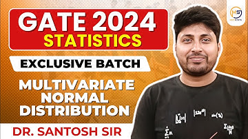 GATE STATISTICS 2025 | Multivariate Normal Distribution | Mathstats :8810409392 Mathstats@8810409392