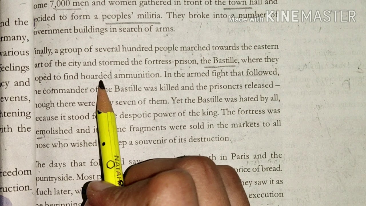  1 Class 9 History Ch1 The French Revolution Notes YouTube