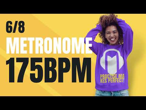 👉 6/8 METRONOME 175 BPM