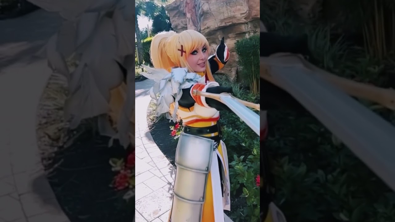 I finished a new cosplay… #shorts #cosplay #anime #konosuba #animeshorts #darkness #darknesscosplay