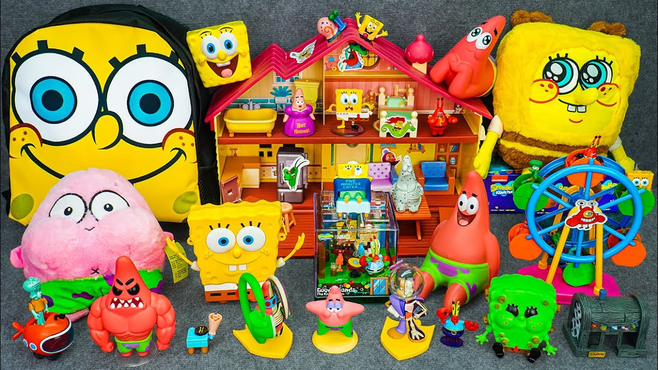 Toy ASMR] SPONGEBOB SquarePants 🧽 Satisfying Collection Unboxing