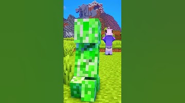 A Creeper FILLING Craters..? #shorts