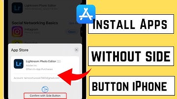 How to install apps without iPhone side button on App Store 2024 / iOS 17.4
