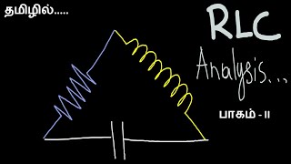 RLC circuit analysis part-II - In Tamil