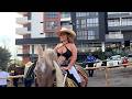 Colombia's Breathtaking Cowgirl Parade | Stunning Women Riding Horses 4K