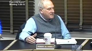 Scituate Planning Board Meeting 1-28-16