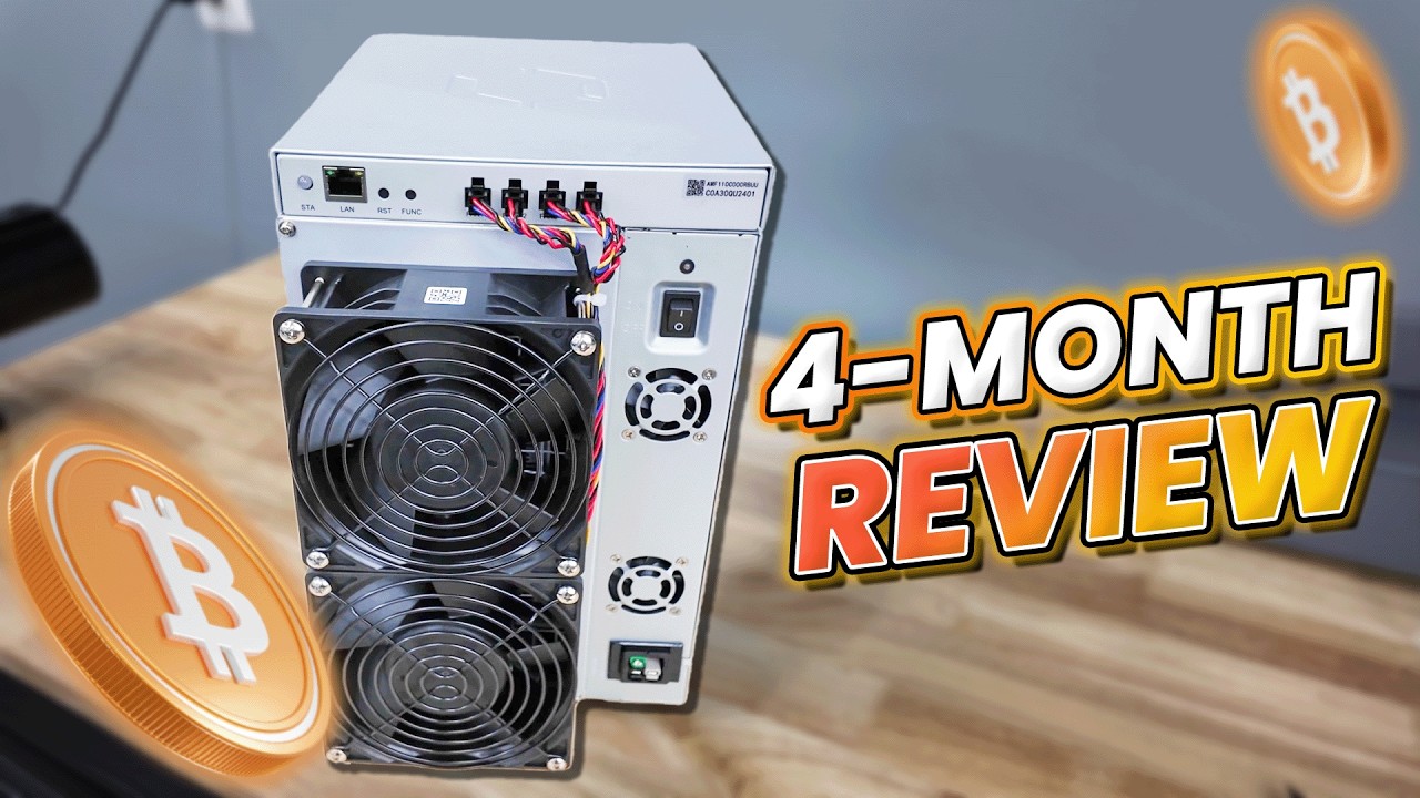 $3,000 Bitcoin Miner Review, 4 Month Update - Canaan A1566