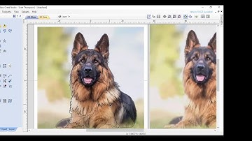 3D model design of Shepherd dog in Aspire