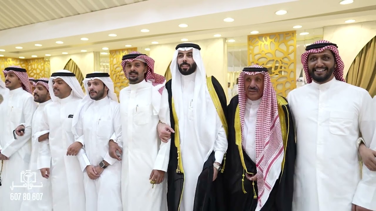 أفراح آل وتيد حفل زفاف خالد بن سعد  شركة تواصل للتصوير