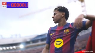 Lamine Yamal Hat Trick Vs Villarreal