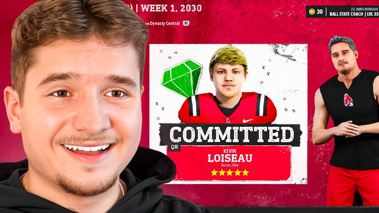 I Teach You How to Recruit in CFB Dynasty!