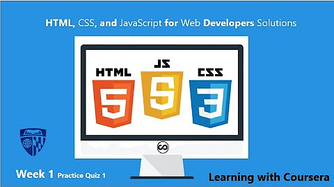 Coursera HTML, CSS, and Javascript for Web Developers - YouTube